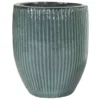 Portly Tall Egg Rib - Moss Green - D50H60 Cm [pallet] -Flora Hart Verkoopwinkel 1954466484