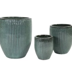 Portly Tall Egg Rib - Moss Green - D50H60 Cm [pallet] -Flora Hart Verkoopwinkel 1954466490