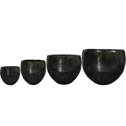 Thom - Black - D30H27 Cm 9 Thom - Black - D30H27 Cm -Flora Hart Verkoopwinkel 1956196464